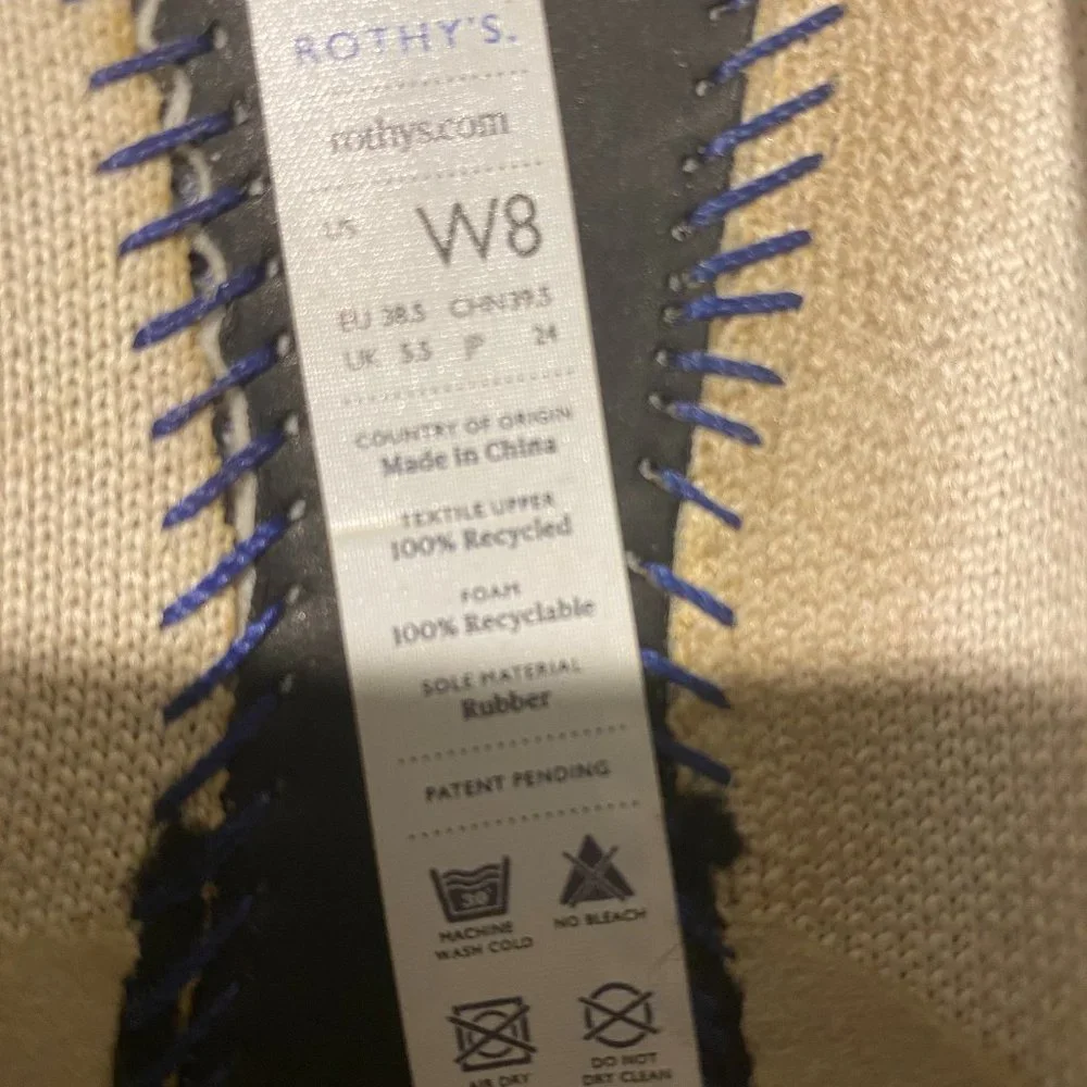 Rothy's Light Gray Flats - Picture 9 of 11